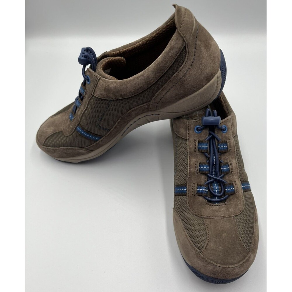 Dansko Helen EU 39 US 8.5-9 Womens Brown Suede Comfort Travel Walking Shoes